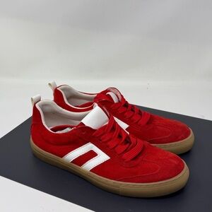 Cruza red Tennis Sneakers Made in Portugal size 39